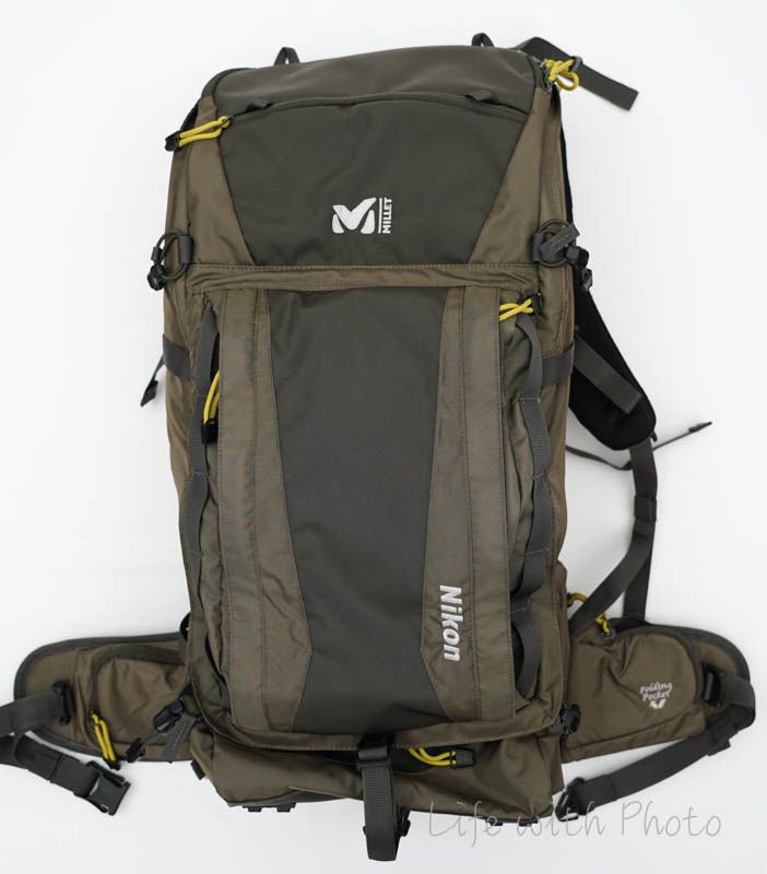 登山 カメラ ザック Nikon Millet アイガーグレッチャー33 - 登山用品