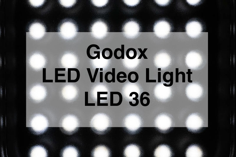 レビュー】Godox 小型LEDライト LED36の使い方 VLOGやマクロ撮影に 