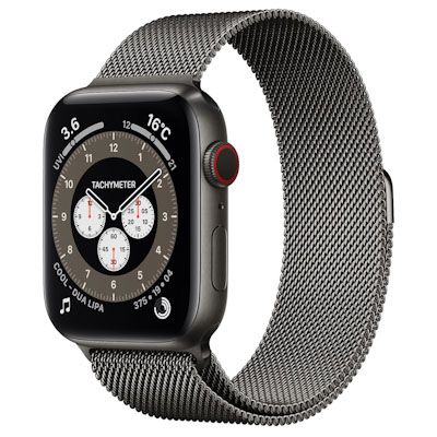 Apple Watch Series 6 色選び グラファイトステンレスの色合いは 